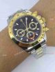 Copy Rolex Daytona Oyster Perpetual Watch 2-Tone Black Dial  (8)_th.jpg